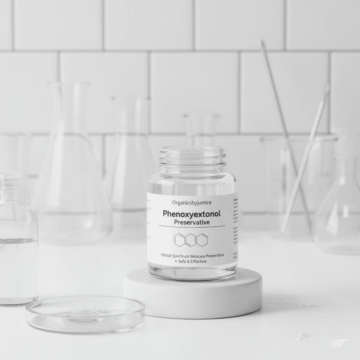 Phenoxyethanol Preservative – clear liquid cosmetic preservative used for skincare formulations, broad-spectrum protection ingredient