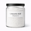 “L-Ascorbic Acid (Vitamin C) by Organicsbyjumira — fine white crystalline powder used for brightening, antioxidant skincare, and advanced cosmetic formulations.”
