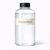 Propylene Glycol by Organicsbyjumira — clear, colorless cosmetic solvent with smooth, medium-thin viscosity for skincare and cosmetic formulations.
