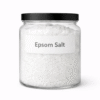 “Epsom Salt by Organicsbyjumira — white to translucent medium crystal magnesium sulfate salt for baths, detox blends, and skincare formulations.”
