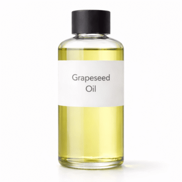 “Grapeseed Oil by Organicsbyjumira — very light green, fast-absorbing carrier oil with smooth clarity for lightweight moisturizing skincare formulations.”