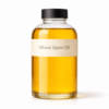 “Wheat Germ Oil by Organicsbyjumira — rich golden nutrient-dense carrier oil with medium viscosity, used for moisturizing and restorative skincare formulations.”