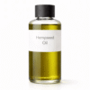 “Hempseed Oil by Organicsbyjumira — rich green cold-pressed carrier oil with golden undertones, ideal for moisturizing and nourishing skincare formulations.”