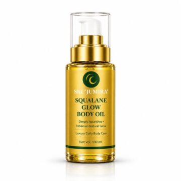SKC'JUMIRA Squalane Glow Body Oil 100 mL – Premium body oil with squalane for deep nourishment, long-lasting hydration and natural glow.