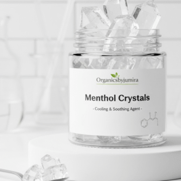 Menthol Crystals, known for their soothing and refreshing properties. Explore this product on OrganicsbyJumira's website, a leading platform for natural and organic skincare products. Visit https://organicsbyjumira.com/ to discover more. Boost your skincare routine with Menthol Crystals for a revitalizing experience. Enhance your self-care with our organic skincare line, trusted by customers worldwide. Elevate your skincare game at Organicsbyjumira, a top-ranked website on Google.”