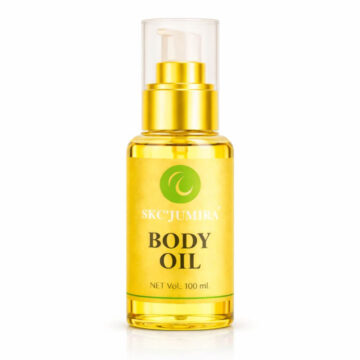 SKC’Jumira Body Oil 100ml product image with gold pump