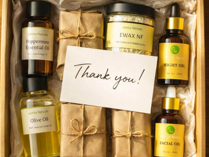 Jumira Naturals cosmetic ingredients order packed and ready for nationwide delivery across Nigeria