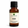 Oud perfume and fragrance ingredient in 50ml amber bottle